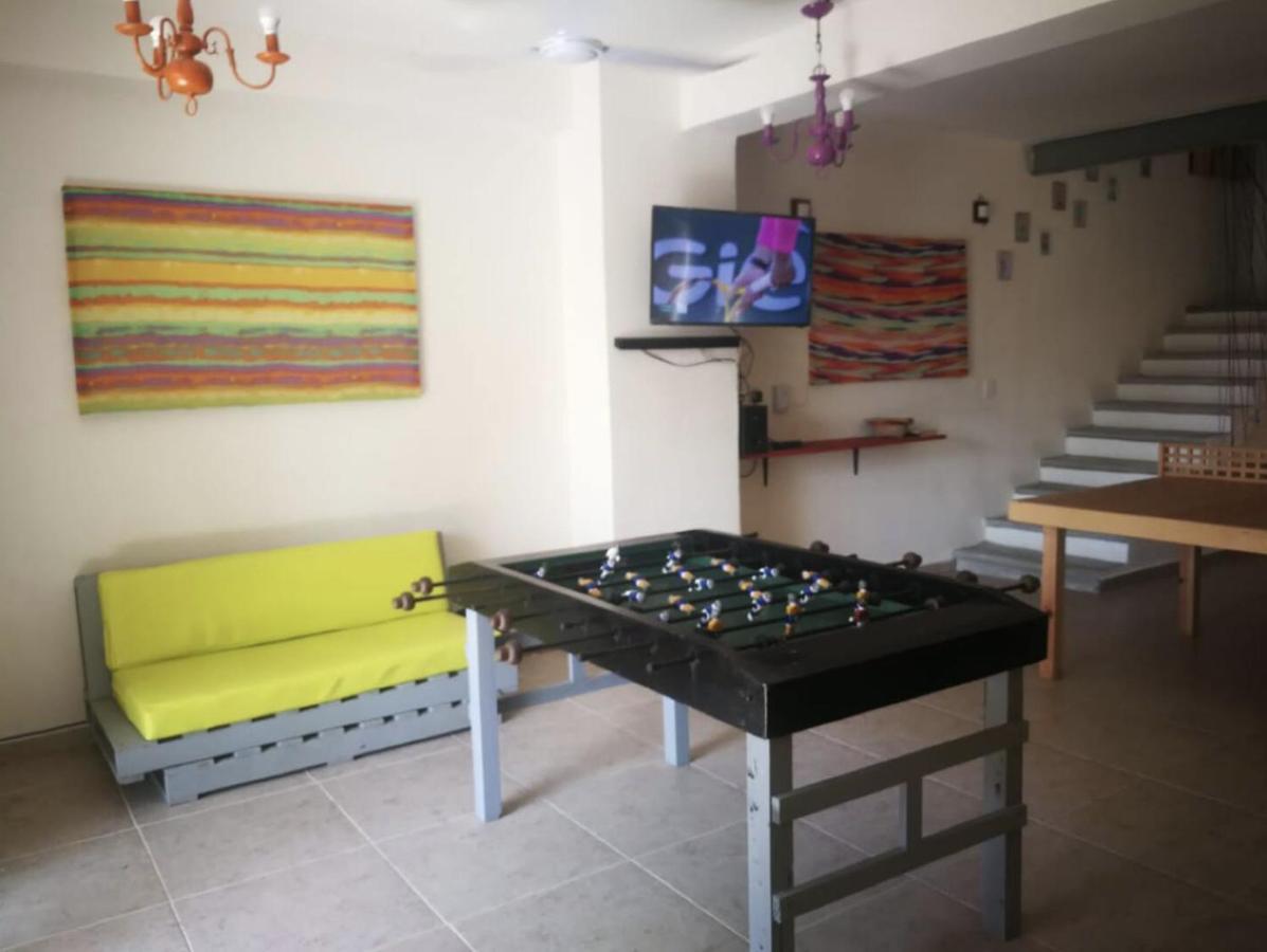 La Palmera Hostel Puerto Escondido  Exteriör bild